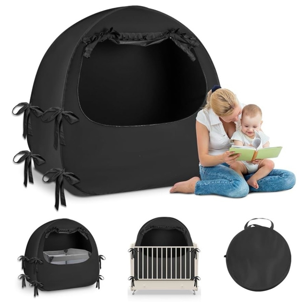 Black Kids Pop-Up Play Tent Privacy Pod